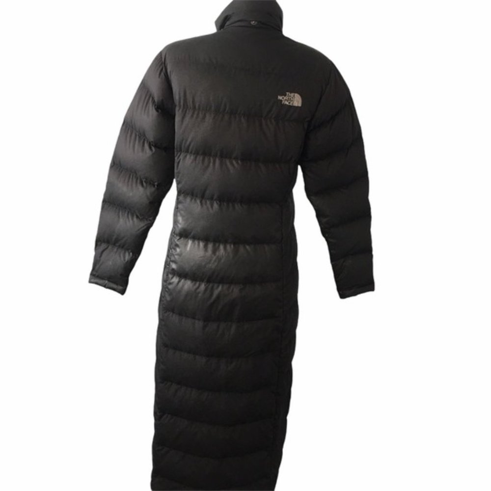 THE NORTH FACE Black Long Puffer Jacket Size Small - Picture 5 of 16